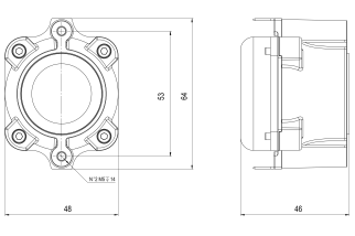 B&C DH350 Driver a Compressione 1"