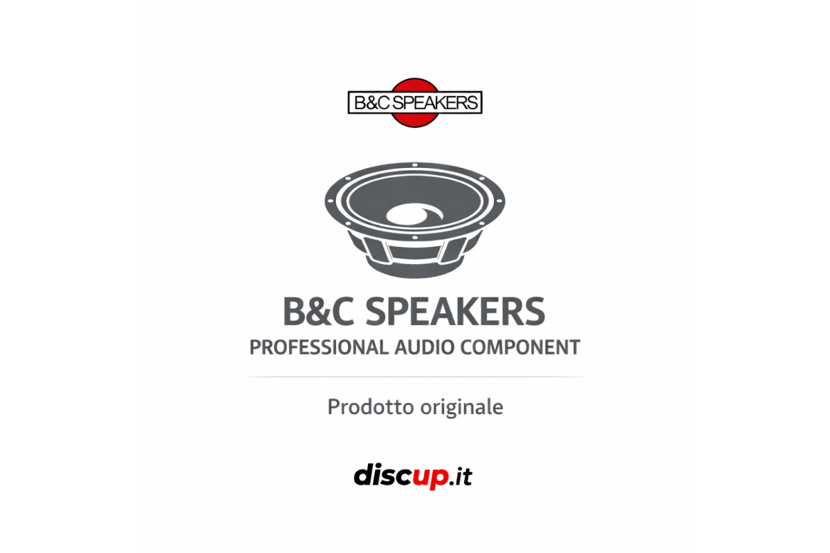B&C 10MBX64 Midbass 10” 8/16 Ohm – Terminali Push Button