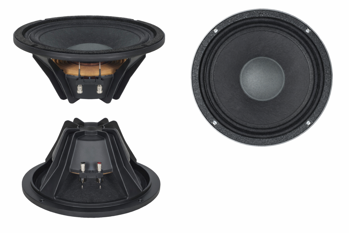 B&C 10HPL64 Woofer 10” 8/16 Ohm – Terminali Push Button
