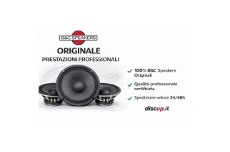 B&C 15PLB76 Woofer 15" 4/8 Ohm – Terminali Faston