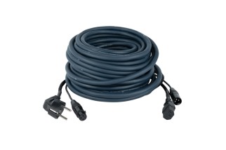DAP FP08 - Schuko / XLR F - IEC / XLR M - Audio / Power