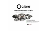 Membrana di ricambio Ciare RCT198N