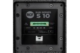 RCF S 10 Subwoofer Passivo 10" 400W Bass Reflex Compatto