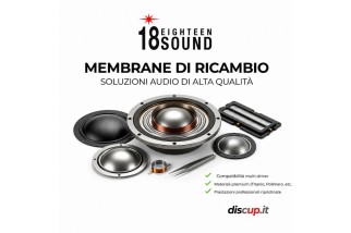 Membrana di Ricambio 18 Sound D- KIT ND1480/2080/1460/2060 8 Ohm