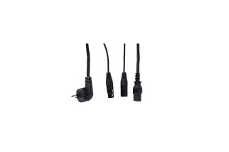 DAP Audio FP08 – Schuko/XLR F – IEC/XLR M – Audio/Power – 15 m