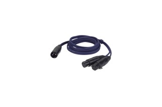 DAP FL38 – XLR 3P Maschio a 2 × XLR 3P Femmina – Bilanciato