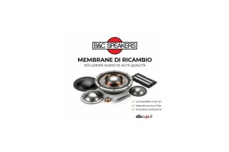 B&C Speakers MMD3ATN8 – Membrana di Ricambio per Driver – 8 Ohm