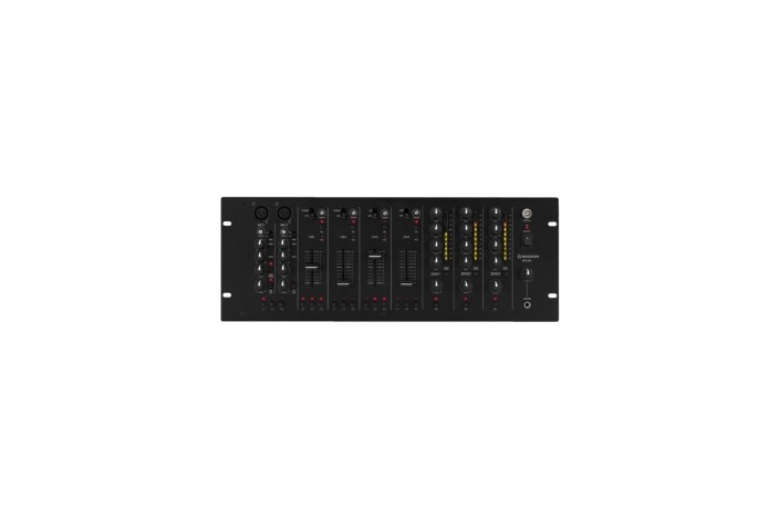 MONACOR MPX-4PA – Mixer PA a 3 Zone
