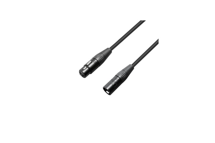 Adam Hall 4 STAR MMF 0150 KRYSTAL – Cavo Microfonico XLR Maschio a XLR Femmina – 1,5 m