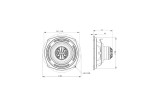 B&C Speakers 6CXN36 – Coassiale 6" – 8 Ohm – Terminali Faston
