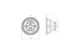 B&C Speakers 10CXN76 – Coassiale 10" – 8 Ohm