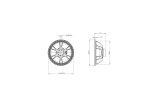 B&C Speakers 15NDL76 – Woofer 15" – 8 Ohm – Terminali Push Button