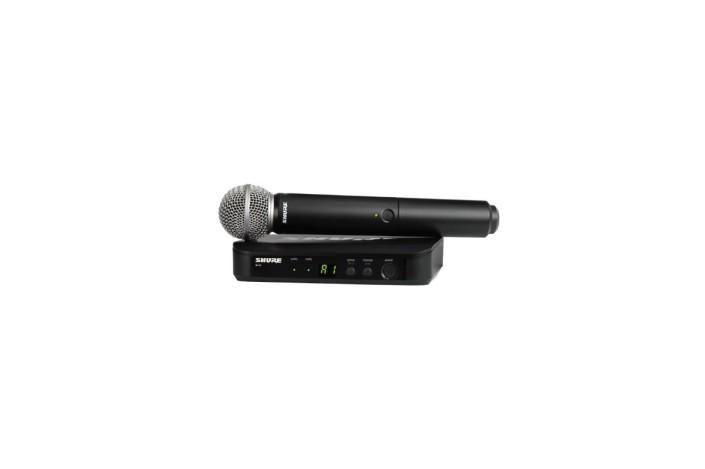 Shure BLX24E/SM58-H8E – Sistema Wireless UHF con Microfono Palmare SM58