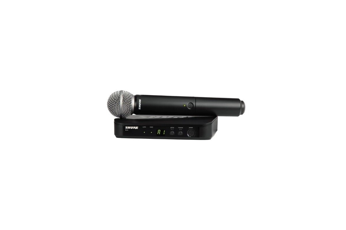 Shure BLX24E/SM58-M17 – Sistema Wireless UHF con Microfono Palmare SM58