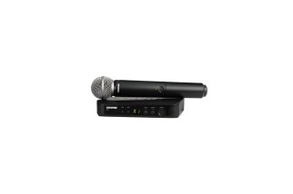 Shure BLX24E/SM58-M17 – Sistema Wireless UHF con Microfono Palmare SM58