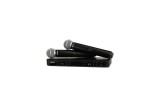 Shure BLX288E/B58-M17 – Sistema Wireless UHF Doppio con 2 Microfoni Palmari Beta 58A