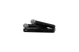 Shure BLX288E/SM58-H8E – Sistema Wireless UHF Doppio con 2 Microfoni Palmari SM58