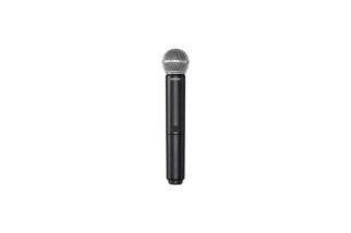 Shure BLX288E/SM58-H8E – Sistema Wireless UHF Doppio con 2 Microfoni Palmari SM58