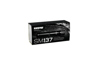 Shure SM137-LC – Microfono a Condensatore Cardioide Professionale per Strumenti