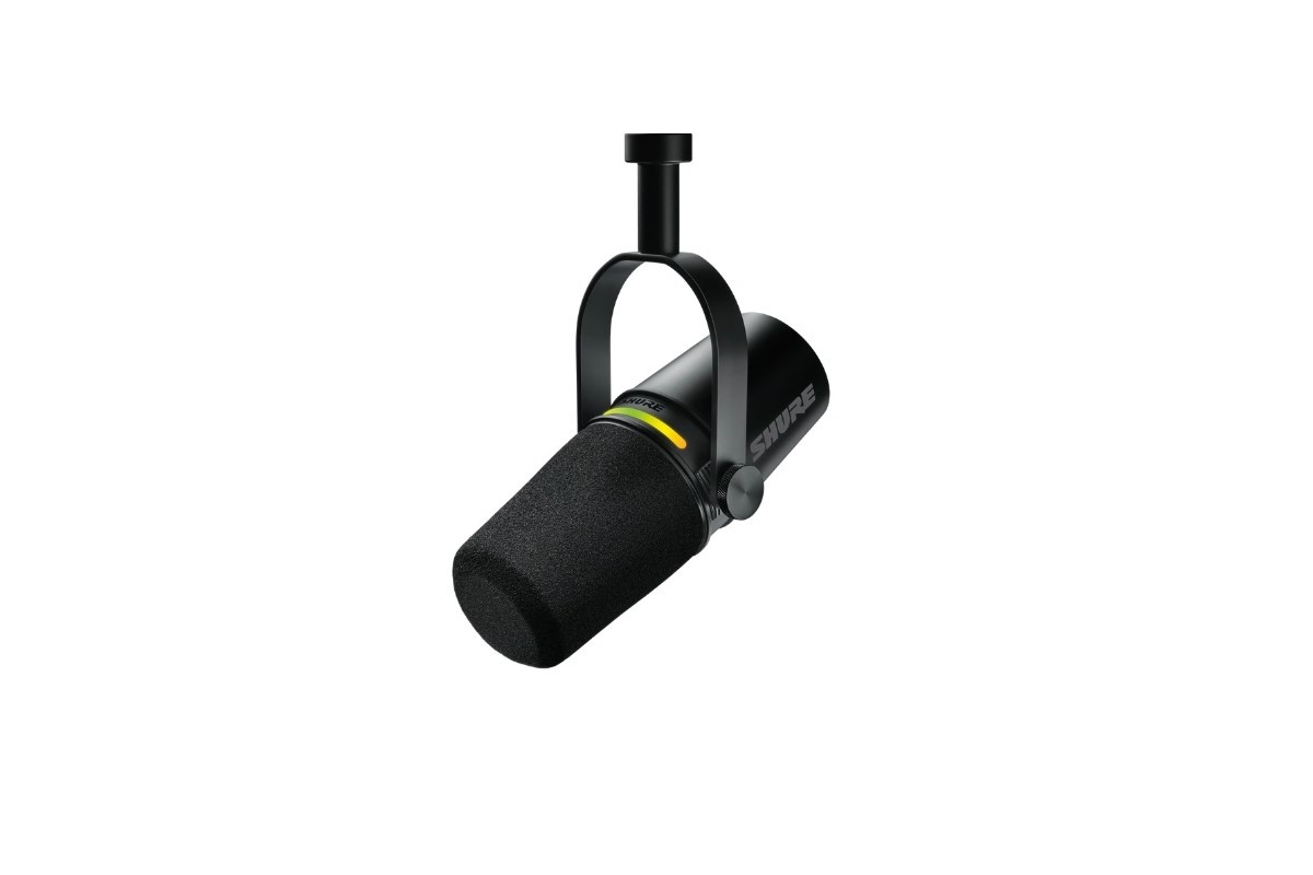 Shure MV7+ – Microfono Dinamico USB/XLR per Podcast e Streaming