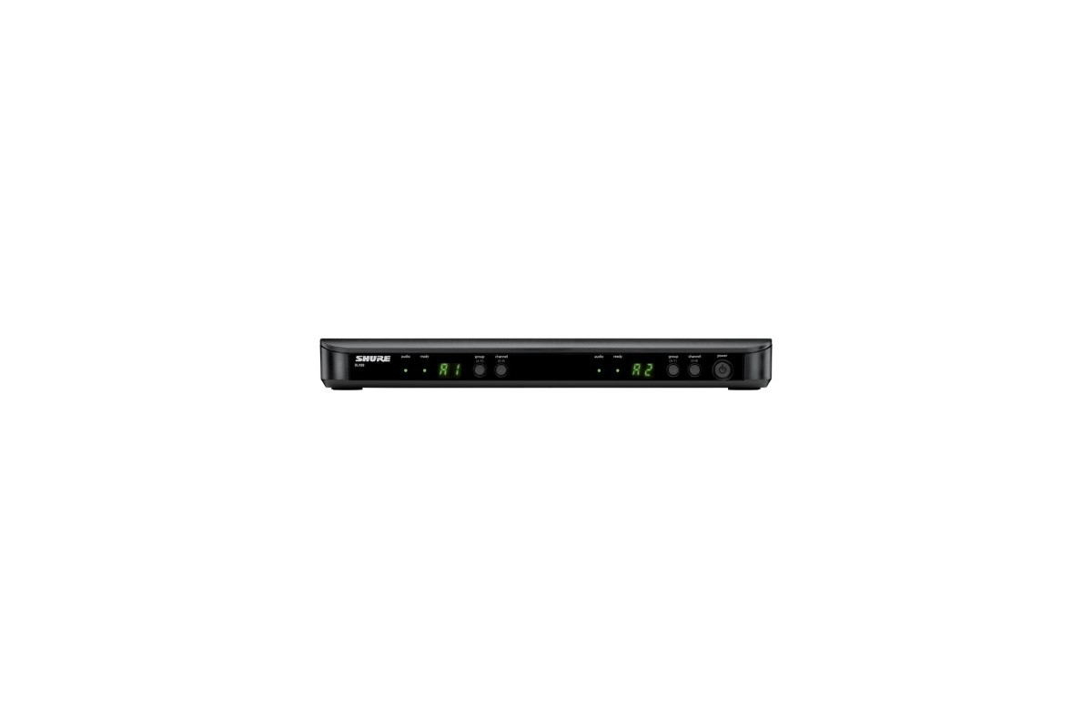 Shure BLX88 – Ricevitore Wireless Doppio per Sistemi BLX