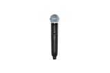 Shure GLXD2+/B58 – Trasmettitore Palmare Wireless Digitale Dual Band con Capsula BETA 58A