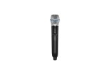 Shure GLXD2+/B87A – Trasmettitore Palmare Wireless Digitale Dual Band con Capsula BETA 87A