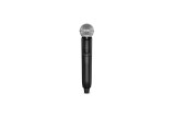 Shure GLXD2+/SM58 – Trasmettitore Palmare Wireless Digitale Dual Band con Capsula SM58