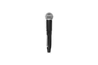 Shure GLXD2+/SM58 – Trasmettitore Palmare Wireless Digitale Dual Band con Capsula SM58