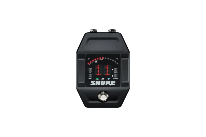 Shure GLXD6+ – Ricevitore Wireless Digitale Dual Band a Pedale