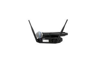 Shure GLXD24+/B58 – Sistema Wireless Digitale Dual Band con Microfono Palmare BETA 58A