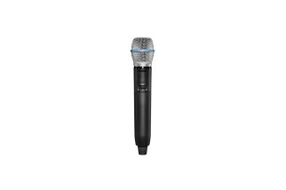 Shure GLXD24+/B87A – Sistema Wireless Digitale Dual Band con Microfono Palmare BETA 87A