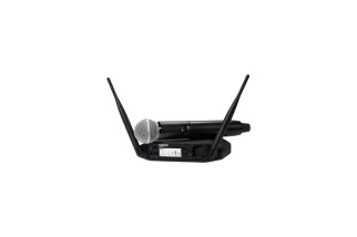 Shure GLXD24+/SM58 – Sistema Wireless Digitale Dual Band con Microfono Palmare SM58