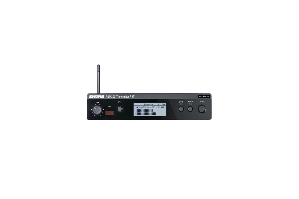 Shure P3T PSM 300 – Trasmettitore Wireless per Sistema In-Ear Monitor
