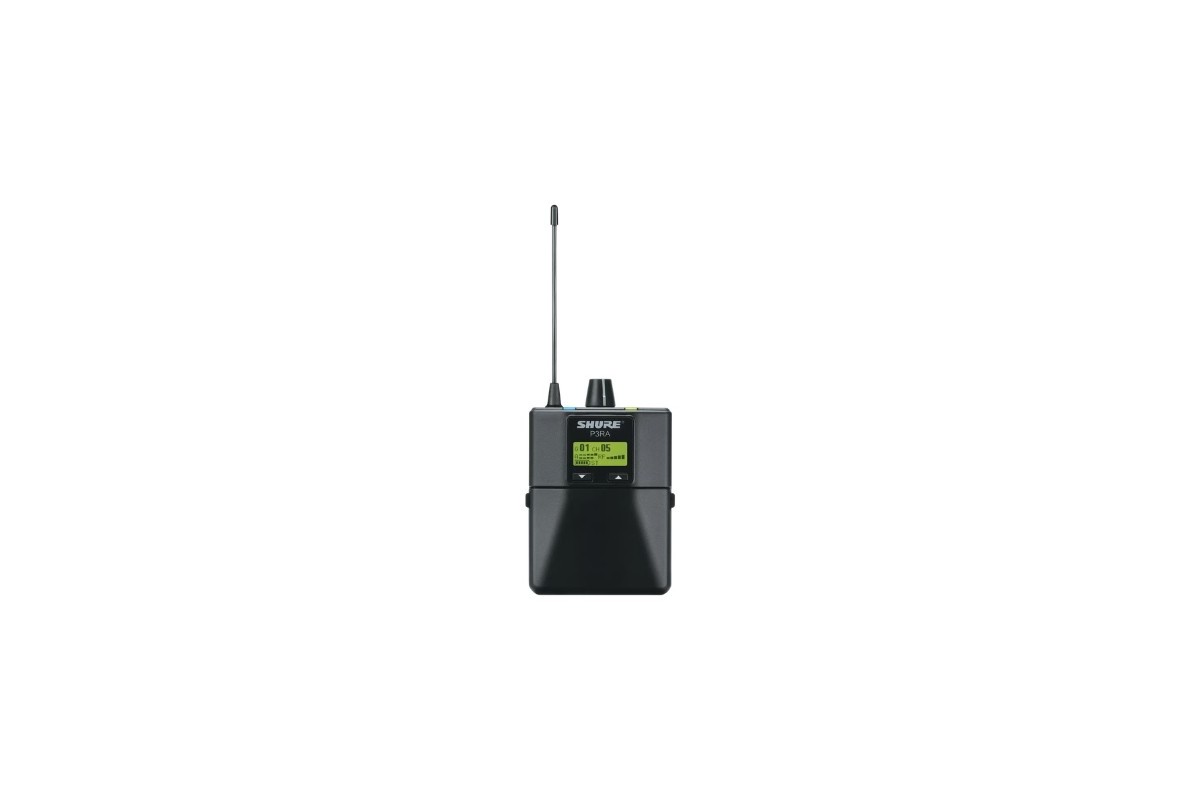 Shure P3RA PSM 300 – Ricevitore Bodypack Wireless Professionale per In-Ear Monitor