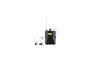 Shure P3RA PSM 300 – Ricevitore Bodypack Wireless Professionale per In-Ear Monitor