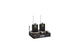Shure P3TRA215TWP PSM 300 Twinpack Pro – Sistema Wireless In-Ear Monitor con 2 Ricevitori e Auricolari SE215