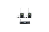 Shure P3TRA215TWP PSM 300 Twinpack Pro – Sistema Wireless In-Ear Monitor con 2 Ricevitori e Auricolari SE215