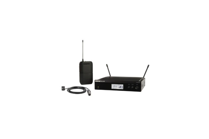 Shure BLX14R/W85M – Sistema Wireless UHF a Rack per Presentatori con Microfono Lavalier WL185m