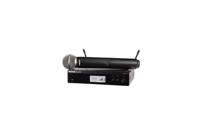 Shure BLX24R/SM58 – Sistema Wireless UHF a Rack con Microfono Palmare SM58