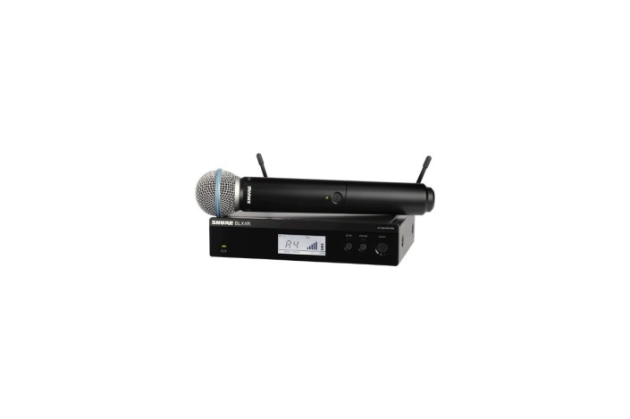 Shure BLX24R/B58 – Sistema Wireless UHF a Rack con Microfono Palmare BETA 58A