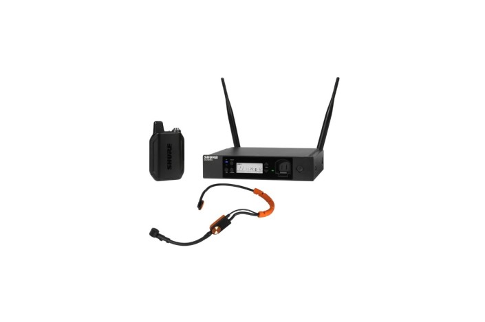 Shure GLXD14R+/SM31 – Sistema Wireless Digitale Dual Band a Rack con Microfono Headset SM31