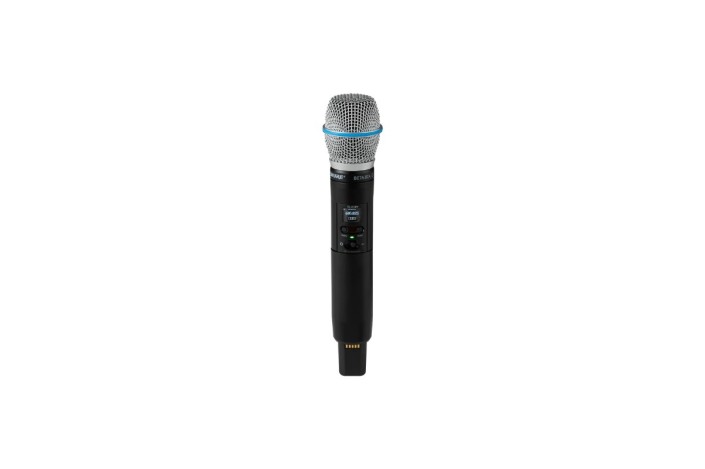 Shure SLXD2+/B87A – Trasmettitore Palmare Wireless Digitale con Capsula BETA 87A