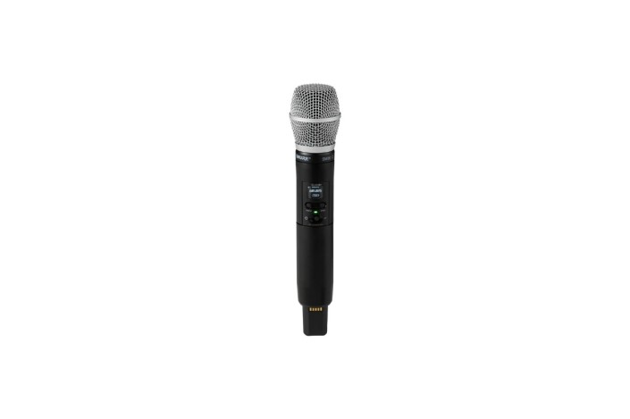 Shure SLXD2+/SM86 – Trasmettitore Palmare Wireless Digitale con Capsula SM86