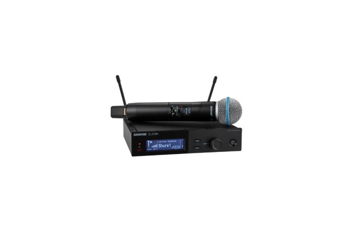 Shure SLXD24+/B58 – Sistema Wireless Digitale con Microfono Palmare BETA 58A