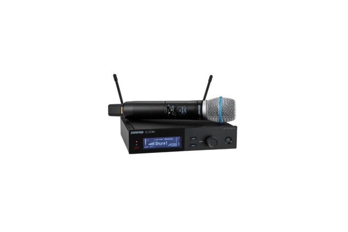 Shure SLXD24+/B87A – Sistema Wireless Digitale con Microfono Palmare a Condensatore BETA 87A