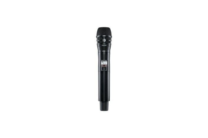 Shure QLXD2/K8 – Trasmettitore Palmare Wireless Digitale con Capsula KSM8 Dualdyne