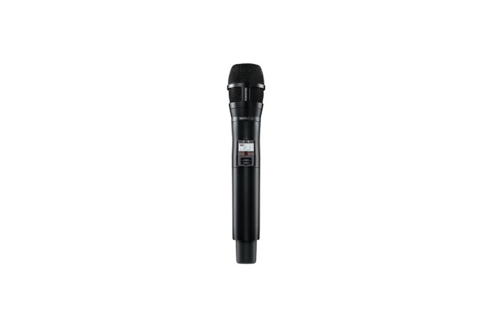 Shure QLXD2/N8C – Trasmettitore Palmare Wireless Digitale con Capsula Nexadyne 8/C