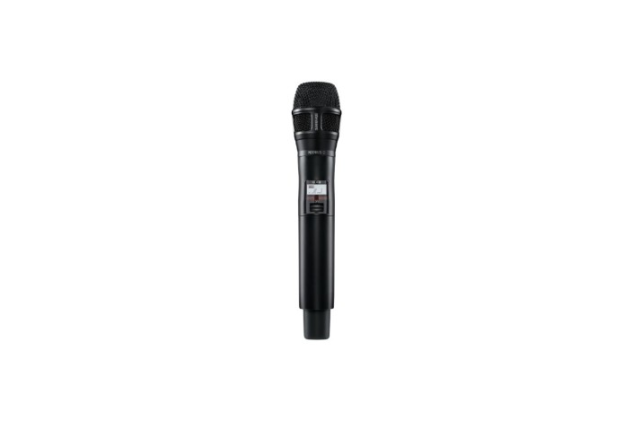 Shure QLXD2/N8S – Trasmettitore Palmare Wireless Digitale con Capsula Nexadyne 8/S