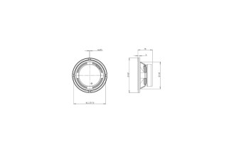 B&C Speakers 6/027 – Midrange 6,5" – 8 Ohm – Terminali Faston